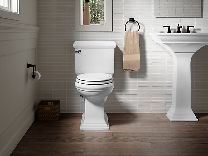 Kohler K 3818 Memoirs Classic Comfort Height Two Piece Elongated